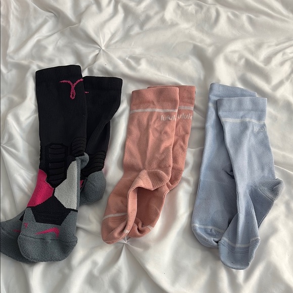 lululemon athletica Accessories - Lululemon, Nike Athletic Sock Set